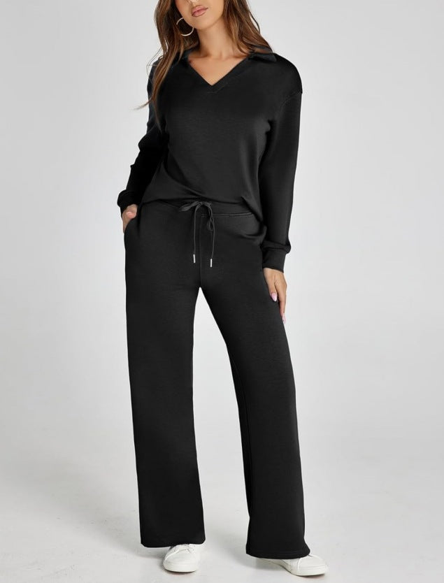 Women's 2 Piece Sets Outfits Casual Long Sleeve Sweatsuits Sets