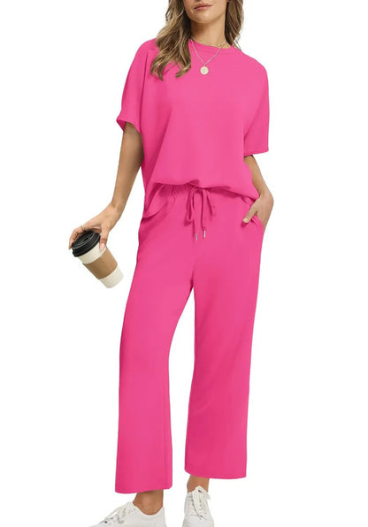 Women's Summer Leisure Beach Suit Two Piece Set