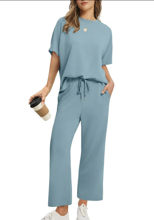 Women's Summer Leisure Beach Suit Two Piece Set